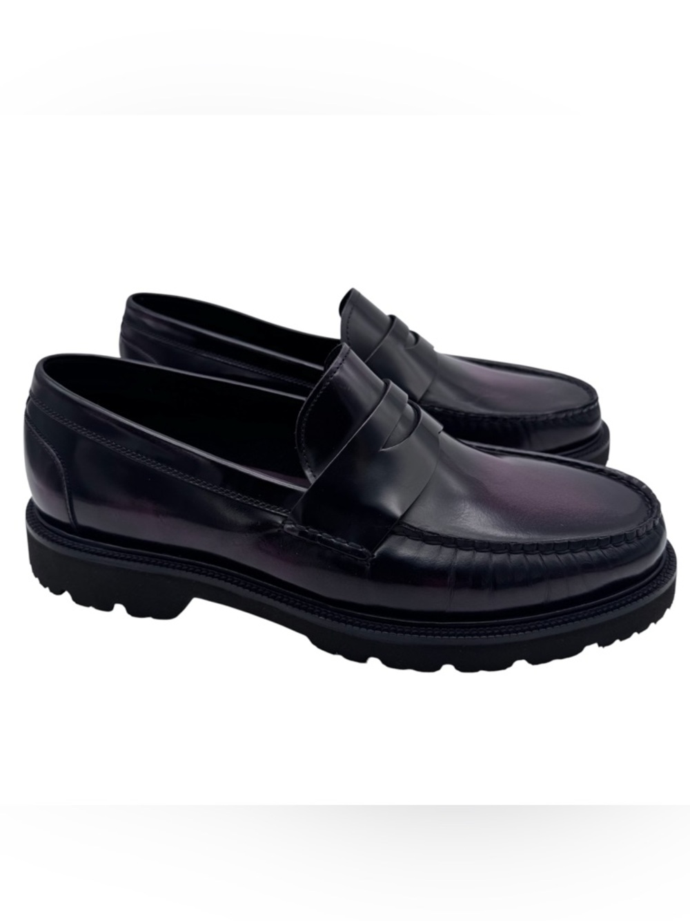 Cole Haan American Classics Pinch Penny Loafer Men's 10.5 W Deep Burgundy C36537